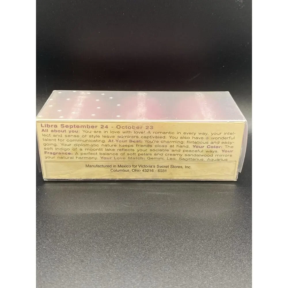 Vtg Victoria Secret VS2000 Zodiac Votive Candle Set- Libra Y2K 3 Votives New